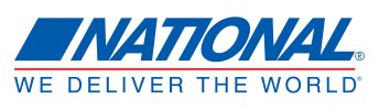 National-We Deliver the World logo