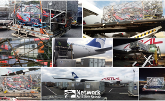 Network Airline Management Transports Rally Cars for the WRC Safari Rally Kenya 2021 - Network Aviation Group - Collage Image